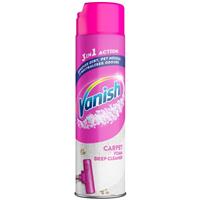 Vanish Gold Carpet Cleaner Care Foam Upholstery Dirt & Stain Remover 600ml