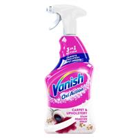 Vanish Gold Oxi Action Carpet Cleaner Upholstery Stain Odour Remover Spray 500ml