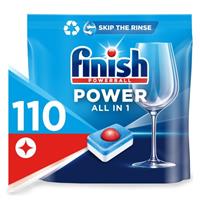 Finish Power All in One Dishwasher Tablets | Regular | 110 Tabs