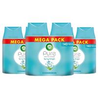 6 x Air Wick Freshmatic Air Freshener Refill Pack Pure Spring Delight 250ml