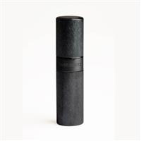 Twist and Spritz Atomiser Black Metallic Brushed 8Ml Refillable Travel Spray