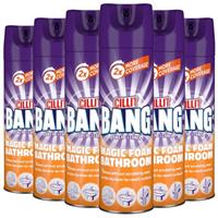 6 x Cillit Bang Active Foam Bathroom Surface Soapscum & Shower Cleaner 600ml