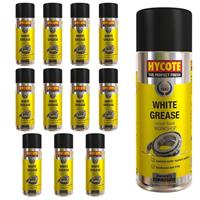 Hycote Workshop White Grease 4.8 Litres Anti Corrosion 400mL x12 Perfect Finish