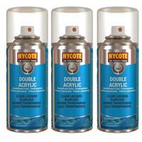 Hycote XDPB908 Clear Spray Lacquer 450mL Car Paint 150mL x3 Perfect Finish