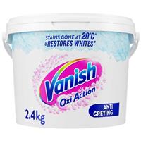 Vanish Gold Oxi Action Stain Remover Whitening Booster Powder For Whites 2.4kg
