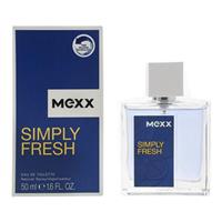 Mexx Simply Fresh Eau de Toilette 50ml Spray For Him - NEW. Men's EDT