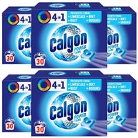 6 x 30 Calgon 4 in 1 Powerball Tabs Water Softener Tablets Total 180 Bulk Buy