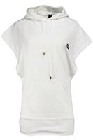 ALEXANDRE VAUTHIER OVERSIZED PRINTED COTTON JERSEY HOODIE ONE SIZE - S Regular