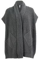 ERES WAFFLE KNIT WOOL AND CASHMERE BLEND CARDIGAN SMALL/MEDIUM - S/M Regular
