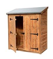 Empire Pent Garden Tidy Shed 4X2 SHIPLAP TONGUE & GROOVE PENT ROOF