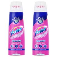 2 x Vanish PowerGel Pre Treat Stain Remover 200ml Pre-Wash Gel Colours & Whites