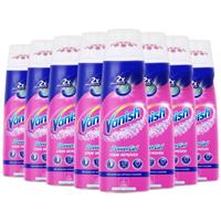 8 x Vanish PowerGel Pre Treat Stain Remover 200ml Pre-Wash Gel Colours & Whites
