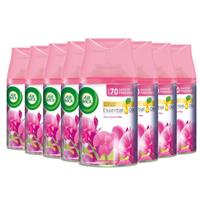 8 x Air Wick Freshmatic Max Air Freshener Spray Refill 250ml Pink Sweet Pea