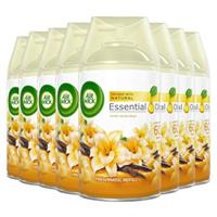 8 x Air Wick Freshmatic Max Refill Automatic Spray White Vanilla Bean 250ml