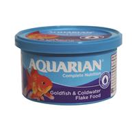 25g Aquarian Goldfish Flakes Complete Nutrition Aquarium Fish Food
