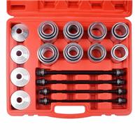 28Pcs Press and Pull Sleeve Kit Seal Bush Bearing Remover Installer Set UK