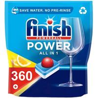 Finish Powerball All in 1 Max Lemon Dishwasher Mega Value 90 Tablets Power Clean
