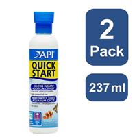 API Quick Start Nitrifying Bacteria 237ml (2-Pack) Aquarium Starter Bacteria |