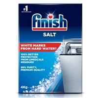 Finish Dishwasher Salt 4kg Soften Water to Prevent Limescale & Watermarks
