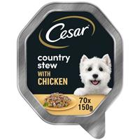 Cesar Country Stew Adult Wet Dog Food 150g Chicken, Vegetables, Parsley in Gravy