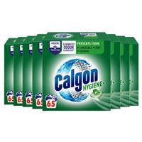8 x Calgon Hygiene Plus Washing Machine Water Softener 65 Tablets Total 520