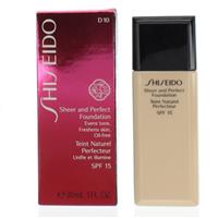 Shiseido Medium Foundation Sheer Perfect Foundation SPF15 D10 Golden Brown