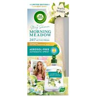 Air Wick Active Fresh Aerosol-Free Automatic Spray 24/7 Kit Morning Meadow