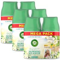 6 x Air Wick Freshmatic Freshener Refill Morning Meadow Stacey Solomon 250ml