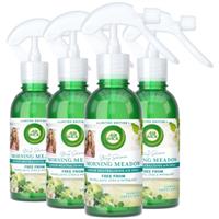 4 x Air Wick Morning Meadow Odour Neutralising Freshener Stacey Solomon 236ml