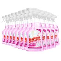 12 x Windolene Diamond Shine Window & Glass Spray Window Cleaner Pink 750ml