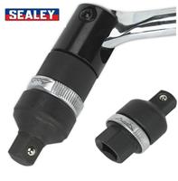 Sealey 1/2" Breaker Bar Head Socket Ratchet Adaptor 512Nm Torque 24 Tooth AK737