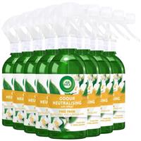 8 x Air Wick Air Freshener Room Spray Fresh Dew & White Jasmine 237ml