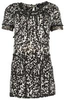 ISABEL MARANT EMBELLISHED PRINTED SILK MINI DRESS FR 36 UK 8 - S Regular
