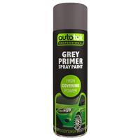 AutoTek Grey Primer Multi-Purpose Aerosol Spray Paint 500ml