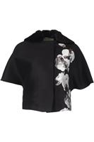 FENDI MINK AND COTTON BLEND JACKET IT 38 UK 6 - M Regular