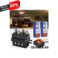 12V 500A Winch Control Relay Contactor Solenoid Twin Wireless Remote Control