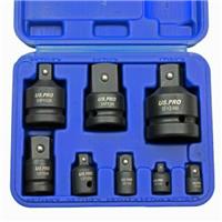 US PRO IMPACT SOCKET SET 8PC 1/4 3/8 1/2 3/4 1 REDUCER ADAPTOR 3477