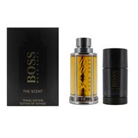 Hugo Boss The Scent 100ml EDT & Deodorant Stick 75ml Travel Gift Set Aftershave
