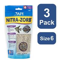 API Nitra-Zorb Toxin Remover Size 6 (3-Pack) Aquarium Water Treatment | Aquari