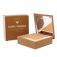 Benefit Dark Powder Foundation 11 Hello Happy Velvet Dual Cover Compact Powder