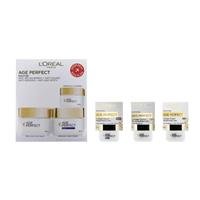 L'Oreal Day Night Eye Cream Age Perfect Moisturiser Anti-Ageing Skincare Set