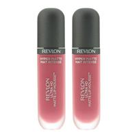 Revlon Ultra Hd Matte 800 Dusty Rose Lip Mousse 5.9ml x 2