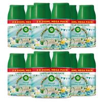 12 x Air Wick Freshmatic Air Freshener Refill Fresh Spring Oasis 250ml