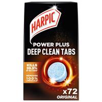 72 x Harpic Power Plus Deep Cleaning Toilet Tablets Original Bulk Buy Tabs