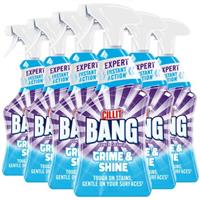 6 x Cillit Bang Professional Grime & Shine Restore Spray Power Cleaner 750ml
