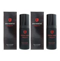 Milton Lloyd President Eau De Toilette 55ml x 2