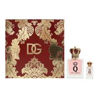 Dolce & Gabbana Q Eau de Parfum 50ml + Eau de Parfum 5ml Gift Set