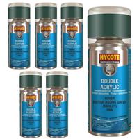 Hycote Colour Spray Paint XDRV302 Rover British Racing Green (Metallic)150ml x6