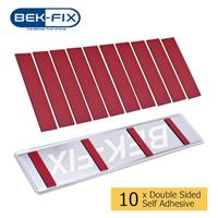 Number Plate Sticky Pads Heavy Duty THICK Double Sided Adhesive 10 Pads BEK-FIX