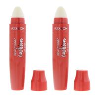 Revlon Kiss Cushion 250 High End Coral Lip Tint 4.4ml x 2